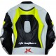 Halo Evo Neon Leather Motorcycle Suit