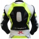 RTX Neon Yellow Black Race Leather Suit