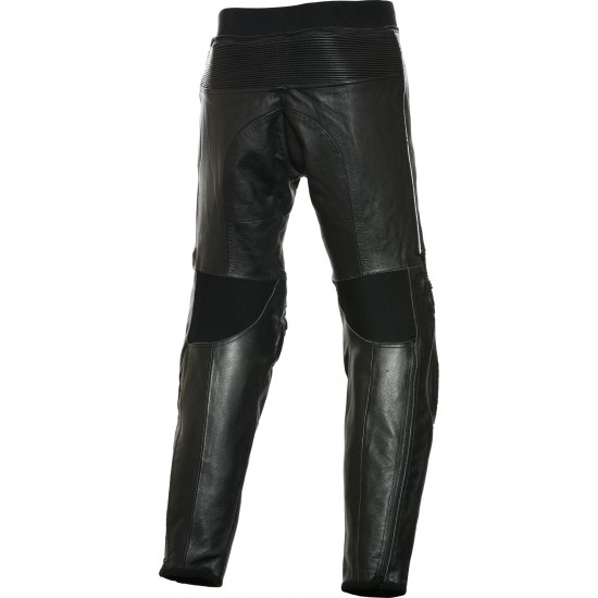 RTX Black Perforated Front Armoured Biker Trouser Pant Leather Jeans RTX Black Perforated Front Armoured Biker Trouser Pant Leather Jeans