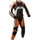 RTX Raptor Orange Motorcycle 2pc Leather Suit