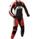 RTX Raptor Red Motorcycle 2pc Leather Suit
