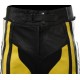 Raptor Yellow Motorcycle Leather Biker Trouser Raptor Yellow Motorcycle Leather Biker Trouser