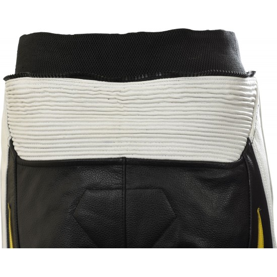 Raptor Yellow Motorcycle Leather Biker Trouser Raptor Yellow Motorcycle Leather Biker Trouser