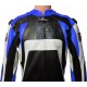 RTX Raptor Blue Motorcycle Leather Suit