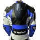 RTX Raptor Blue Motorcycle Leather Suit