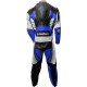 RTX Raptor Blue Motorcycle Leather Suit