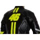 VR46 Valentino Rossi Black Leather Jacket
