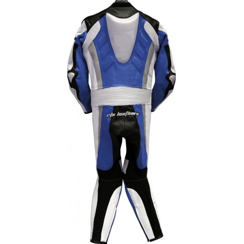 RTX Blue Spartan Sports Biker Leather Suit RTX Blue Spartan Sports Biker Leather Suit