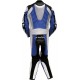 RTX Blue Spartan Sports Biker Leather Suit