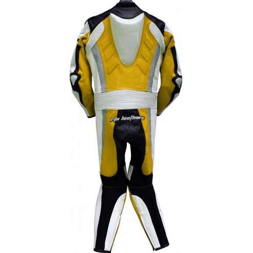 RTX Yellow Spartan Sports Biker Leather Suit RTX Yellow Spartan Sports Biker Leather Suit