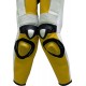 RTX Yellow Spartan Sports Biker Leather Suit