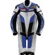 RTX Blue Spartan Sports Biker Leather Suit