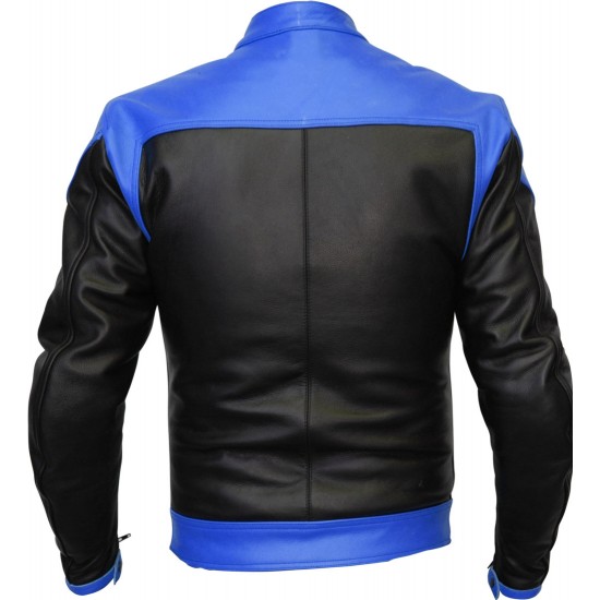 RTX Venom Leather Biker Jacket - 7 Trims Option RTX Venom Leather Biker Jacket - 7 Trims Option