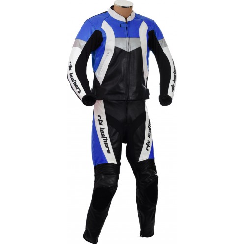 RTX Violator GSXR Blue Motorcycle Leather Suit RTX Violator GSXR Blue Motorcycle Leather Suit