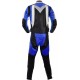 RTX Violator GSXR Blue Motorcycle Leather Suit
