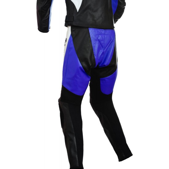RTX Violator GSXR Blue Motorcycle Leather Suit