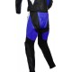 RTX Violator GSXR Blue Motorcycle Leather Suit