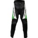 VIOLATOR Green Leather Motorcycle Trouser