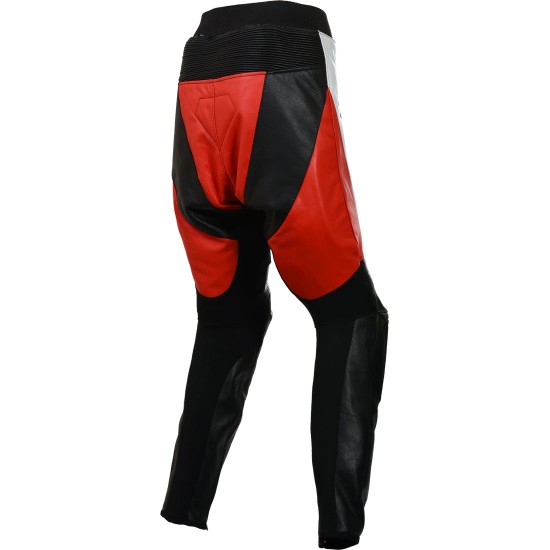 VIOLATOR Red Leather Motorcycle Trouser VIOLATOR Red Leather Motorcycle Trouser