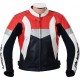 RTX Violator Red Leather Biker Jacket