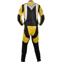 RTX Violator Yellow Sports Bike Leathers