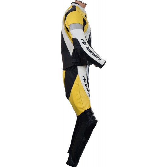 RTX Violator Yellow Sports Bike Leathers RTX Violator Yellow Sports Bike Leathers