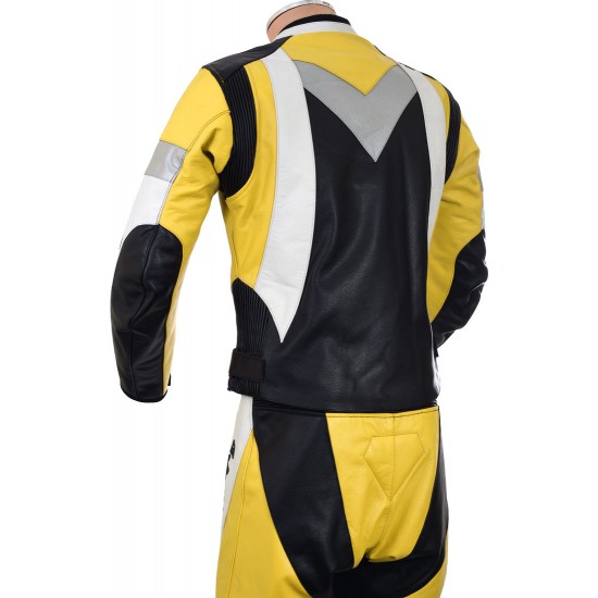 RTX Violator Yellow Sports Bike Leathers RTX Violator Yellow Sports Bike Leathers