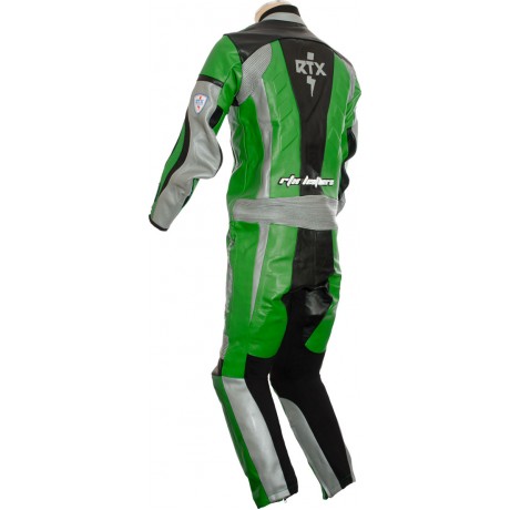RTX Xtreme Green One Piece Leather Suit RTX Xtreme Green One Piece Leather Suit