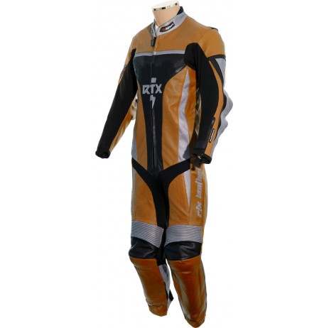 RTX Xtreme Orange One Piece Leather Suit RTX Xtreme Orange One Piece Leather Suit