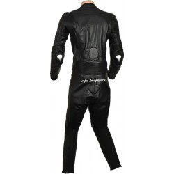 RTX Panther Black Sports Biker Race Leather Suit
