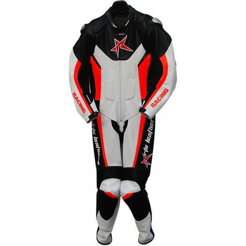 RTX Neon Arbiter Sports Biker One Piece Leather Suit RTX Neon Arbiter Sports Biker One Piece Leather Suit