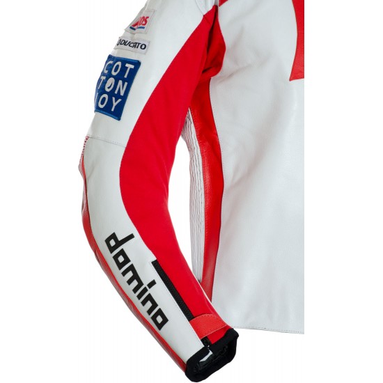 Marco Simoncelli Rep MotoGP Biker Jacket Marco Simoncelli Rep MotoGP Biker Jacket