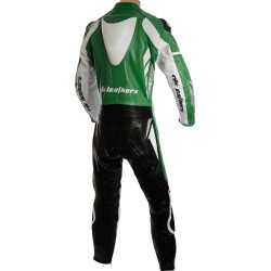RTX Speedblock Green One Piece Race Leathers
