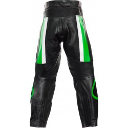 RTX TITAN Green Biker Leather Trouser RTX TITAN Green Biker Leather Trouser