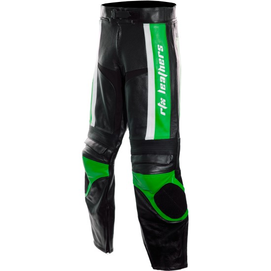 RTX TITAN Green Biker Leather Trouser RTX TITAN Green Biker Leather Trouser