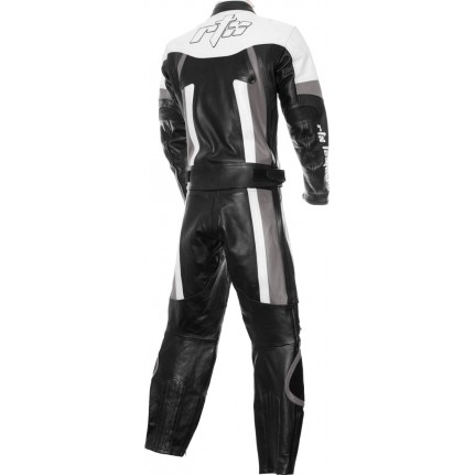 RTX TITAN Grey Motorcycle Leather 2Pc Suit