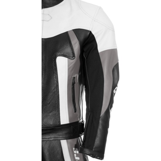 RTX TITAN Grey Motorcycle Leather 2Pc Suit RTX TITAN Grey Motorcycle Leather 2Pc Suit