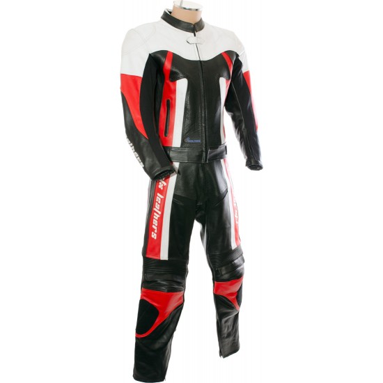 RTX TITAN Red Motorcycle Leather 2Pc Suit RTX TITAN Red Motorcycle Leather 2Pc Suit