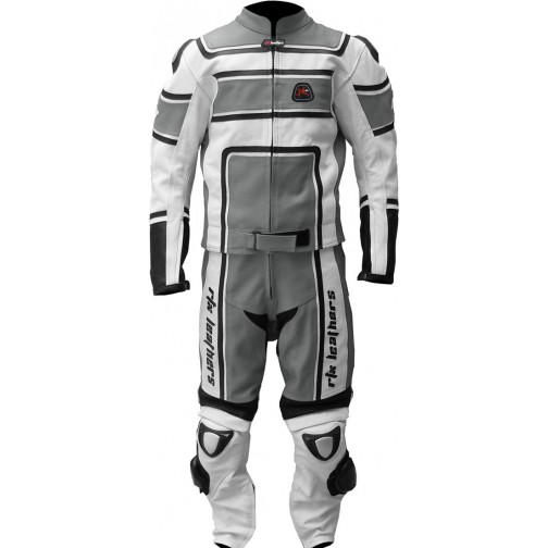 RTX X1 Supersport Touring Grey Leather Biker SUIT RTX X1 Supersport Touring Grey Leather Biker SUIT