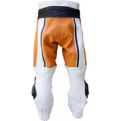 RTX X1 Sports Tourer Orange Leather Biker Trouser RTX X1 Sports Tourer Orange Leather Biker Trouser