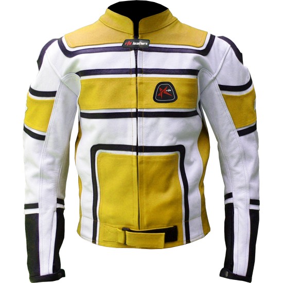 RTX X1 Sports Tourer Yellow Biker Jacket