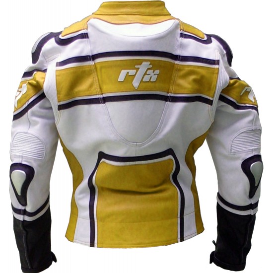 RTX X1 Sports Tourer Yellow Biker Jacket