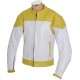 RTX Reltex Classic White Leather Biker Jacket
