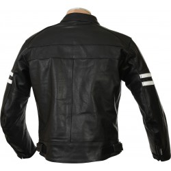 RTX Retro Black Leather Jacket 