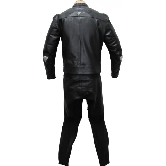 Reltex Retro Classic Black Leather Motorcycle Suit Reltex Retro Classic Black Leather Motorcycle Suit