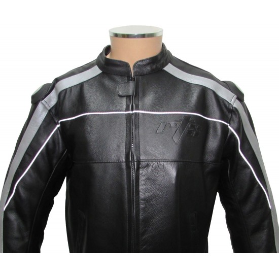 Reltex Vintage Retro Classic Black Leather Motorcycle Jacket Reltex Vintage Retro Classic Black Leather Motorcycle Jacket