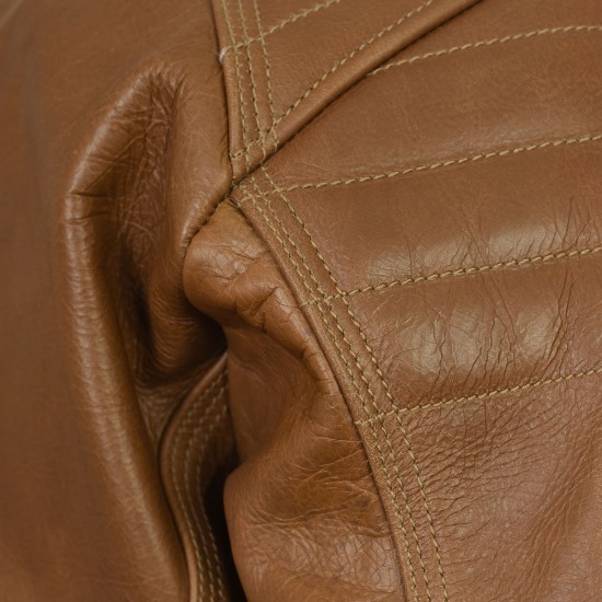 RTX Roadster Heritage Brown Leather Jacket 