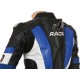 RSV Blue Sports Biker Leather Jacket
