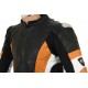 RSV Orange Sports Biker Leather Jacket