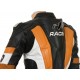 RSV Orange Sports Biker Leather Jacket
